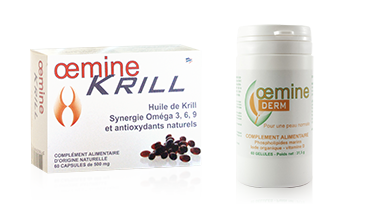 Krill et Oemine Colestrol