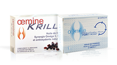 Krill et Oemine Colestrol